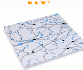 3d view of Małujowice