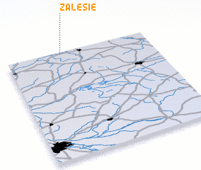 3d view of Zalesie