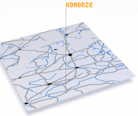 3d view of Komorze