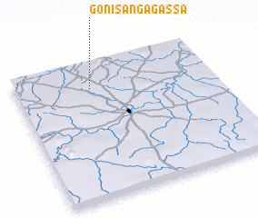 3d view of Gonisanga Gassa