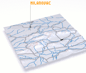 3d view of Milanovac