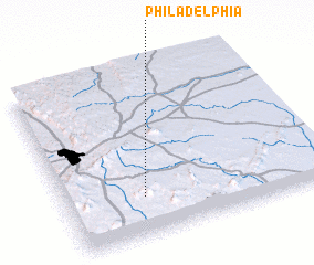 3d view of Philadelphia