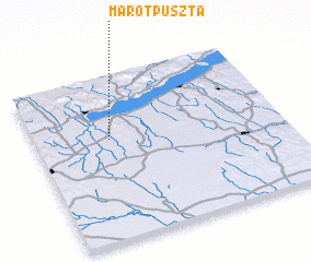 3d view of Marótpuszta