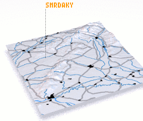 3d view of Smrdáky