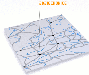 3d view of Zdziechowice