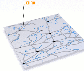 3d view of Łekno