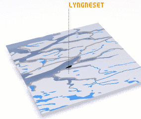 3d view of Lyngneset