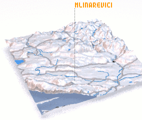 3d view of Mlinarevići