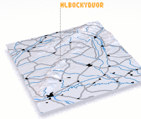 3d view of Hlbocký Dvor