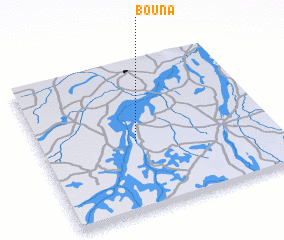 3d view of Bouna