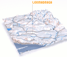 3d view of Lekina Draga