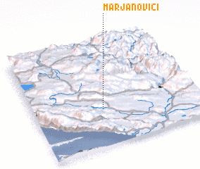 3d view of Marjanovići