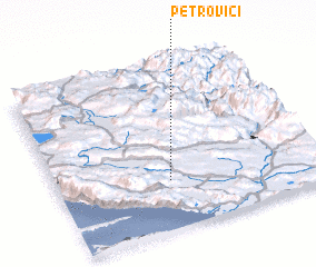 3d view of Petrovići