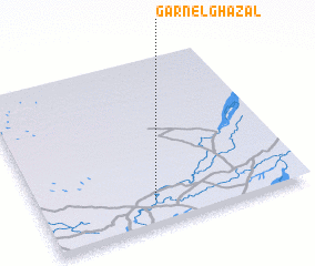 3d view of Garn el Ghazal