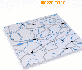 3d view of Wierzbięcice