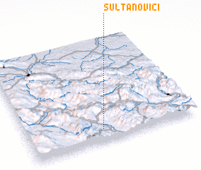 3d view of Sultanovići