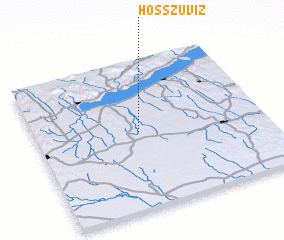 3d view of Hosszúvíz