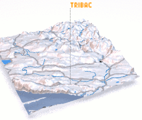 3d view of Tribač