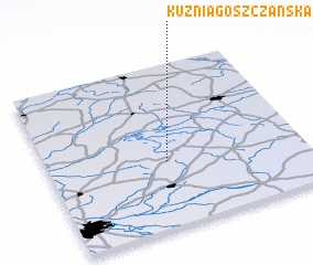 3d view of Kuźnia Goszczańska