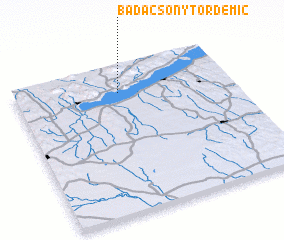 3d view of Badacsonytördemic