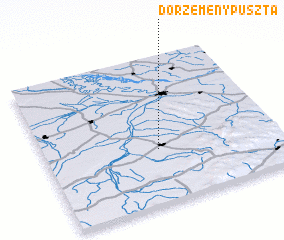 3d view of Dörzeménypuszta