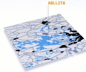 3d view of Hallsta