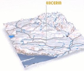 3d view of Kočerin