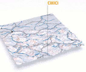 3d view of Cikići