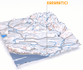 3d view of Karamatići