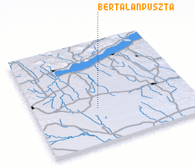 3d view of Bertalanpuszta