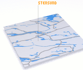 3d view of Stensund