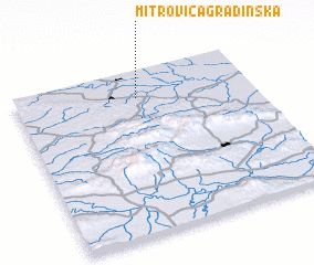 3d view of Mitrovica Gradinska