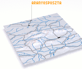 3d view of Aranyospuszta