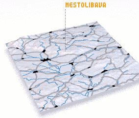 3d view of Město Libavá