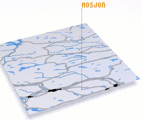 3d view of Mosjön