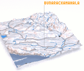 3d view of Bunaračka Mahala