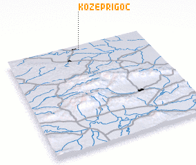 3d view of Középrigóc