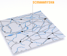 3d view of Ścinawa Nyska