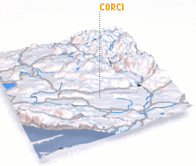 3d view of Ćorći