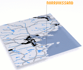 3d view of Norrvikssand