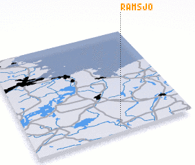 3d view of Ramsjö