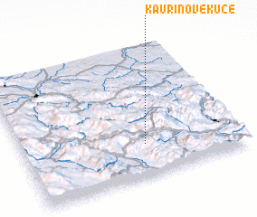 3d view of Kaurinove Kuće