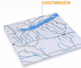 3d view of Csisztapuszta