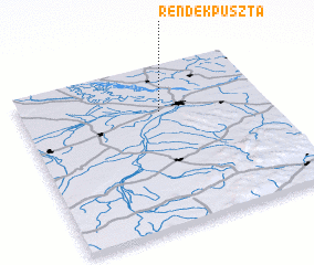 3d view of Rendekpuszta