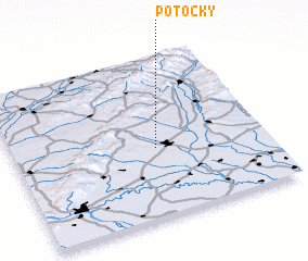 3d view of Potôčky