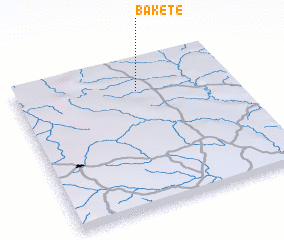 3d view of Bakété