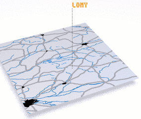3d view of Łomy