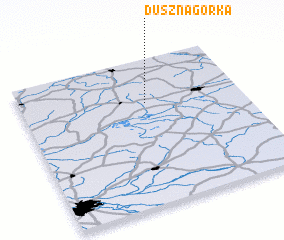 3d view of Duszna Górka