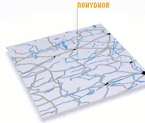 3d view of Nowy Dwór