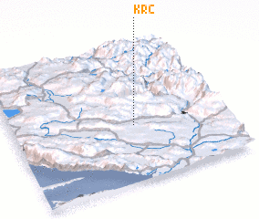 3d view of Krč